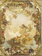 Giovanni Battista Tiepolo Allegory of the Planets and Continents France oil painting artist